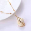 Chaine coquillage 2 Collier coquillage
